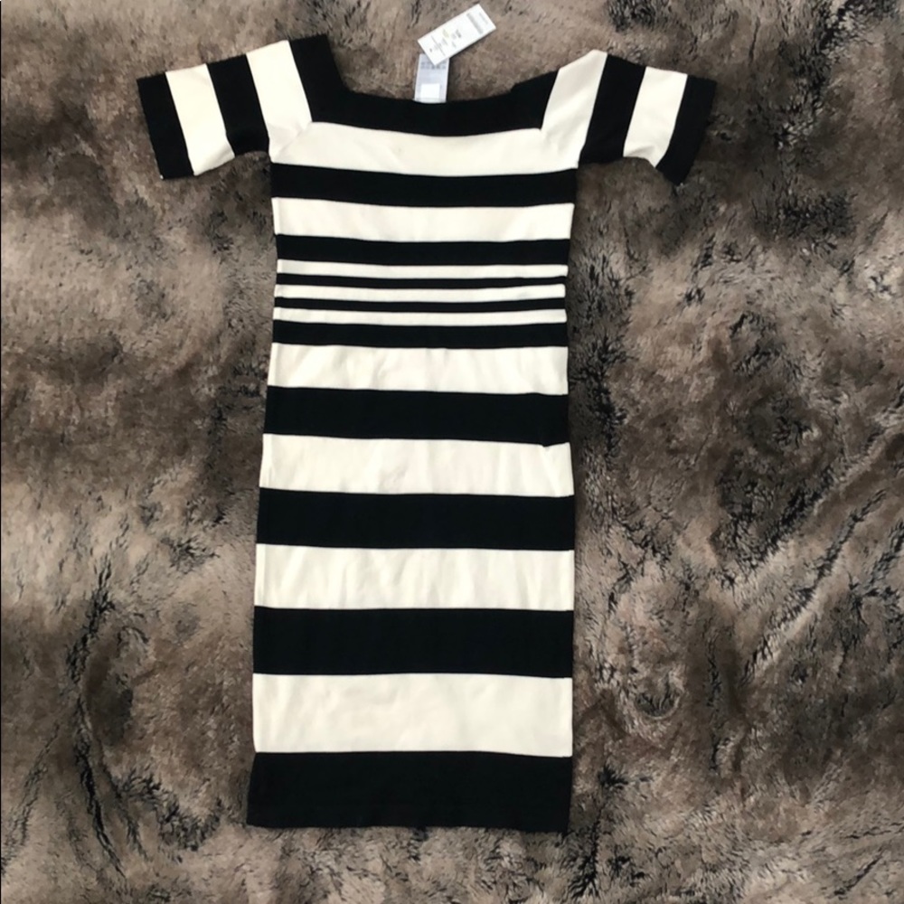 Bebe striped dress